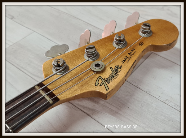 Fender Custom Shop LTD 60s Jazz Bass, Relic 3 Tone Sunburst, Limited Edition *B-Ware*